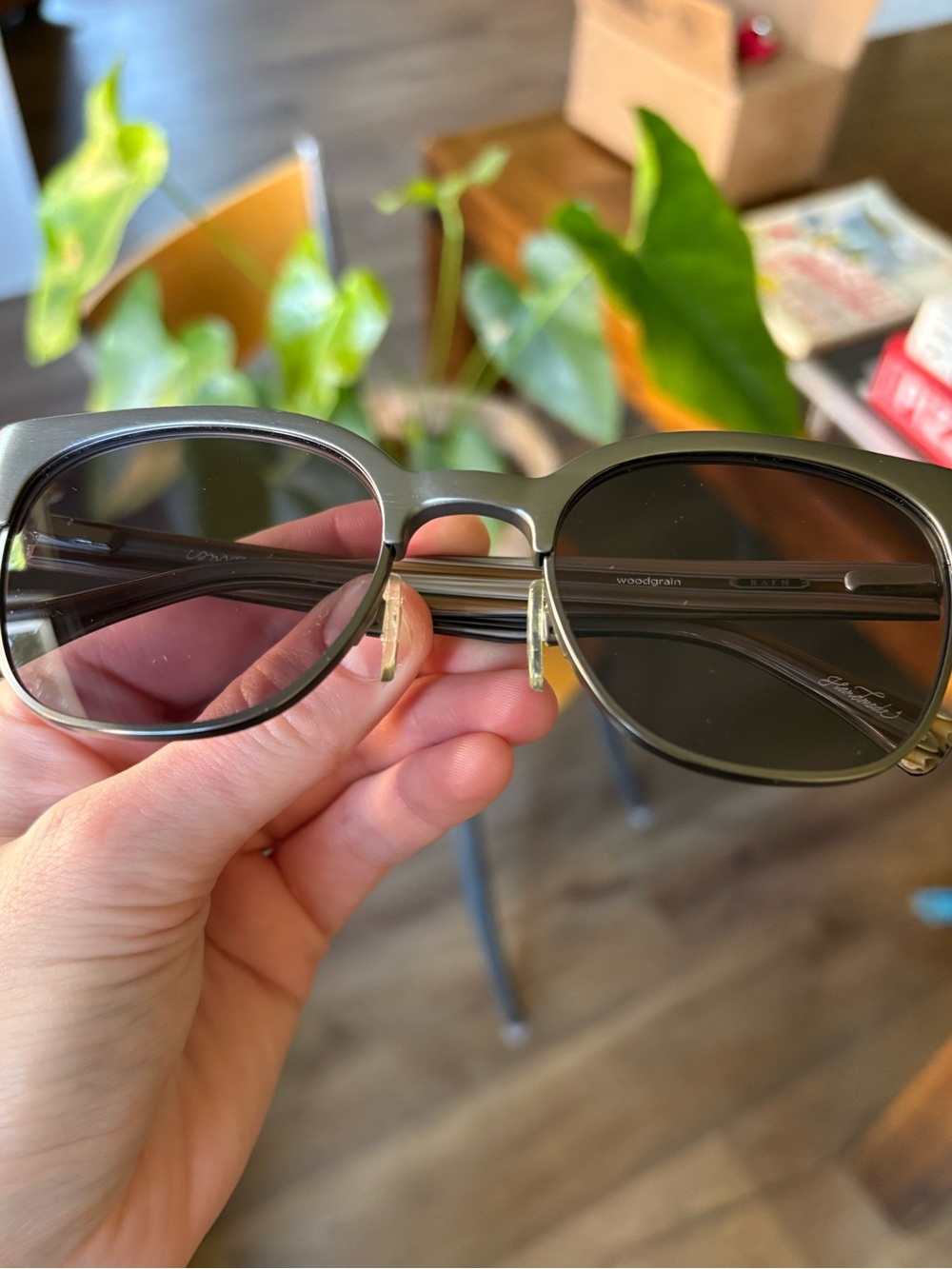RAEN Grey Convoy Frame Sunglasses with Dark Smoke Lenses - Picture 6 of 14
